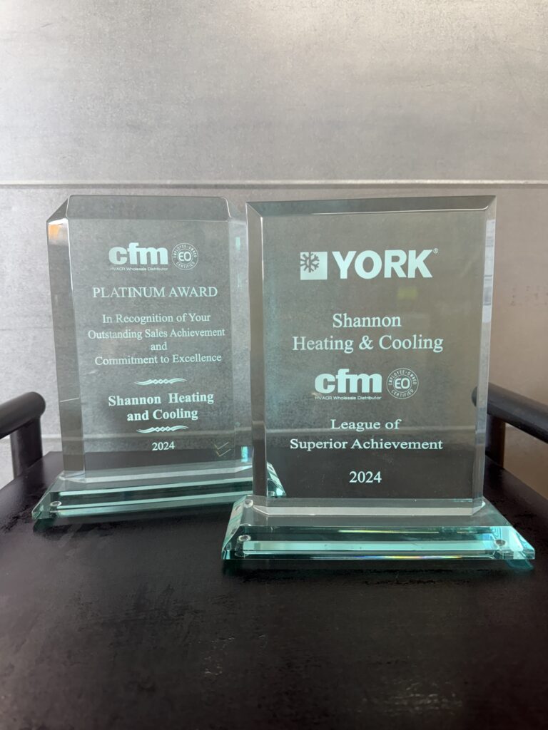 2024 Awards HVAC Shannon Heating and Cooling